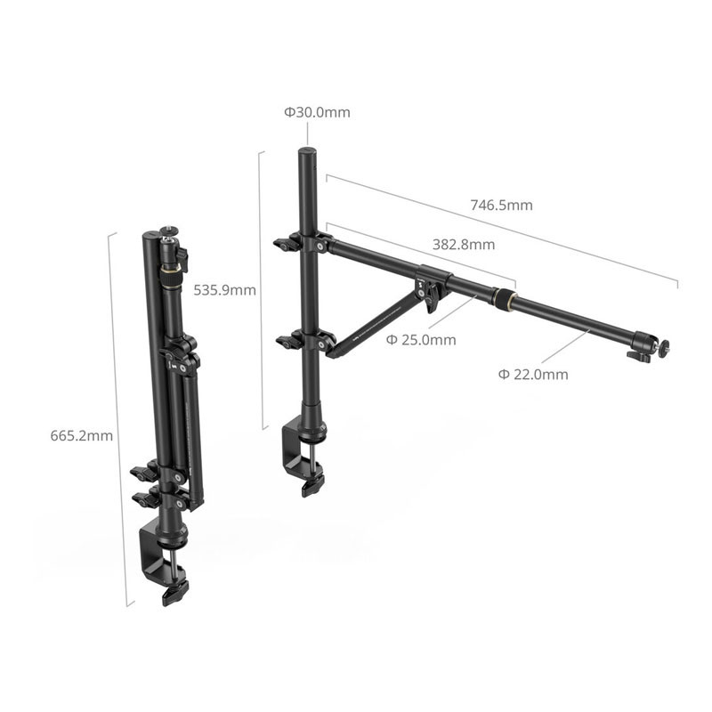 Smallrig 4304 Desktop Overhead Live Streaming Bracket-3