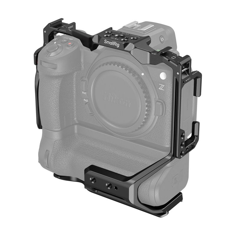 Smallrig 4524 Cage For Nikon Z 6III With MB-N14 Vertical Grip-0