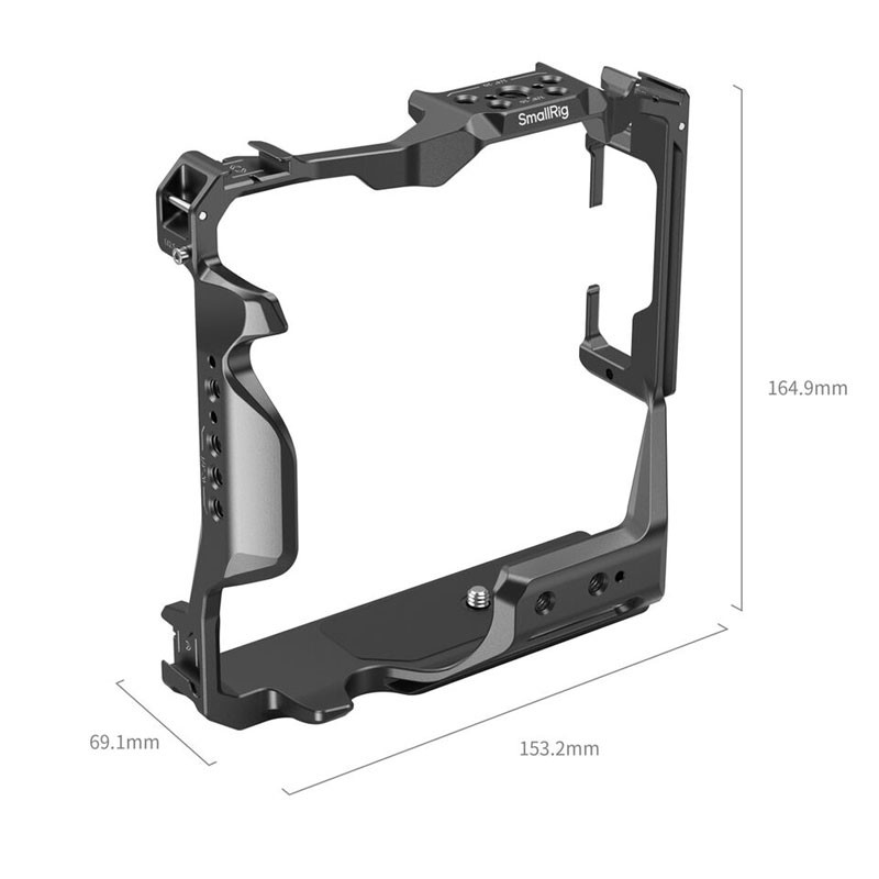 Smallrig 4524 Cage For Nikon Z 6III With MB-N14 Vertical Grip-1