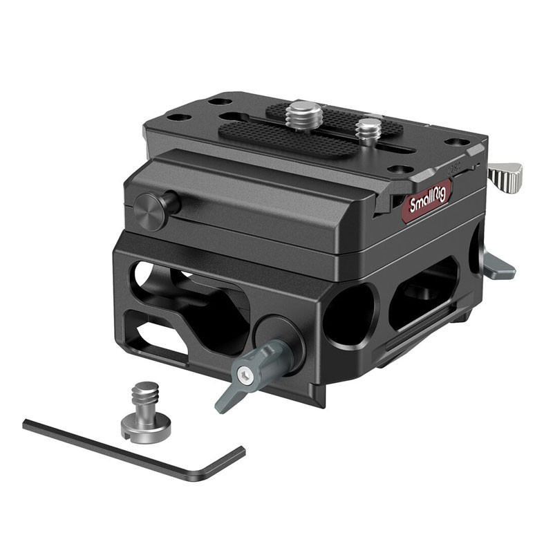 Smallrig Lightweight Baseplate With Dual 15mm Rod Clamp-3