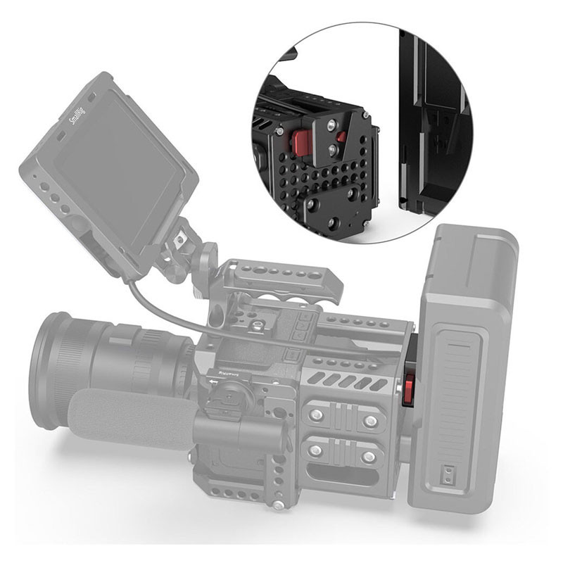 SmallRig Mini V-Lock Assembly Kit, gyorskioldó készlet (MD2801B)-4