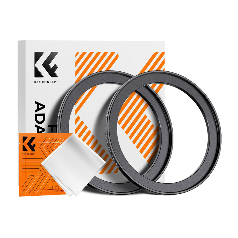K&F Concept 72-82mm Step Up gyűrű (2db)-0