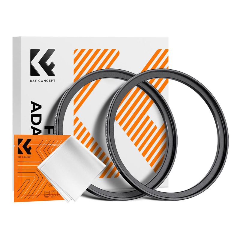 K&F Concept 77-82mm Step Up gyűrű (2db)-0