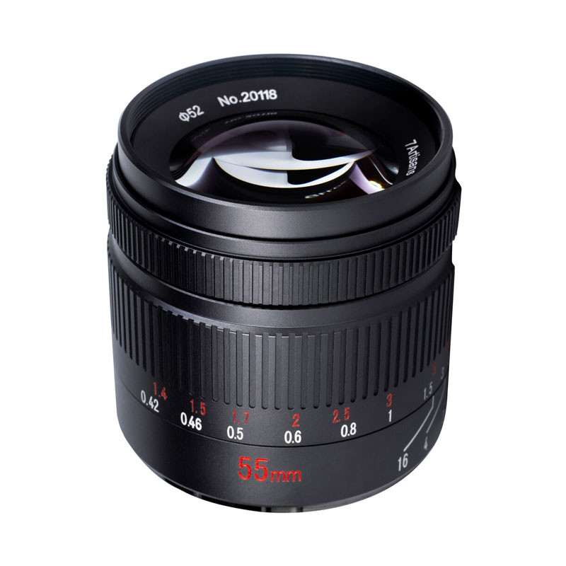 7Artisans 55mm f/1.4 APS-C MK II objektív Canon RF-1