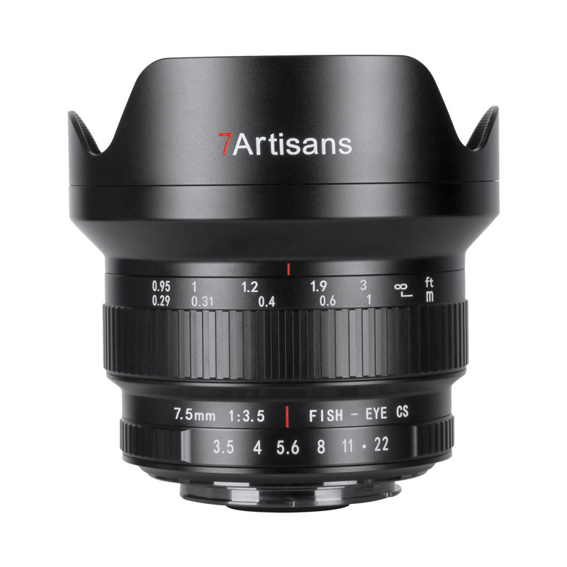 7Artisans 7.5mm f/3.5 objektív Nikon F-0