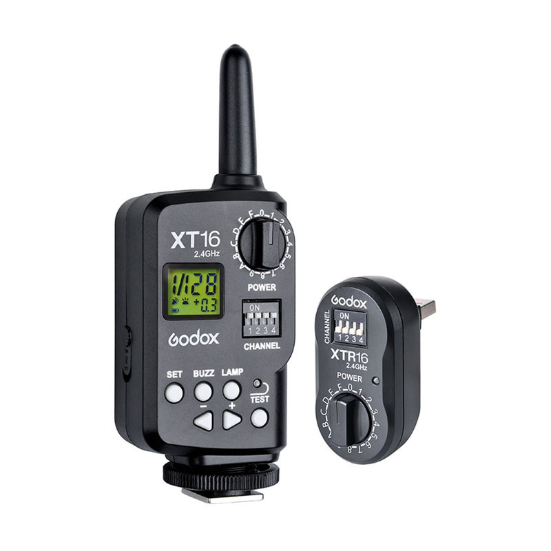 Godox XT-16 Rádiós Távkioldó (adó+vevő)-0