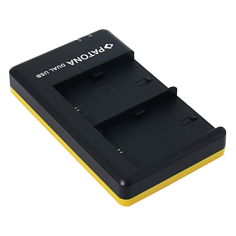 Patona Slim Micro-USB töltő Canon LP-E6 akkumulátorhoz-1