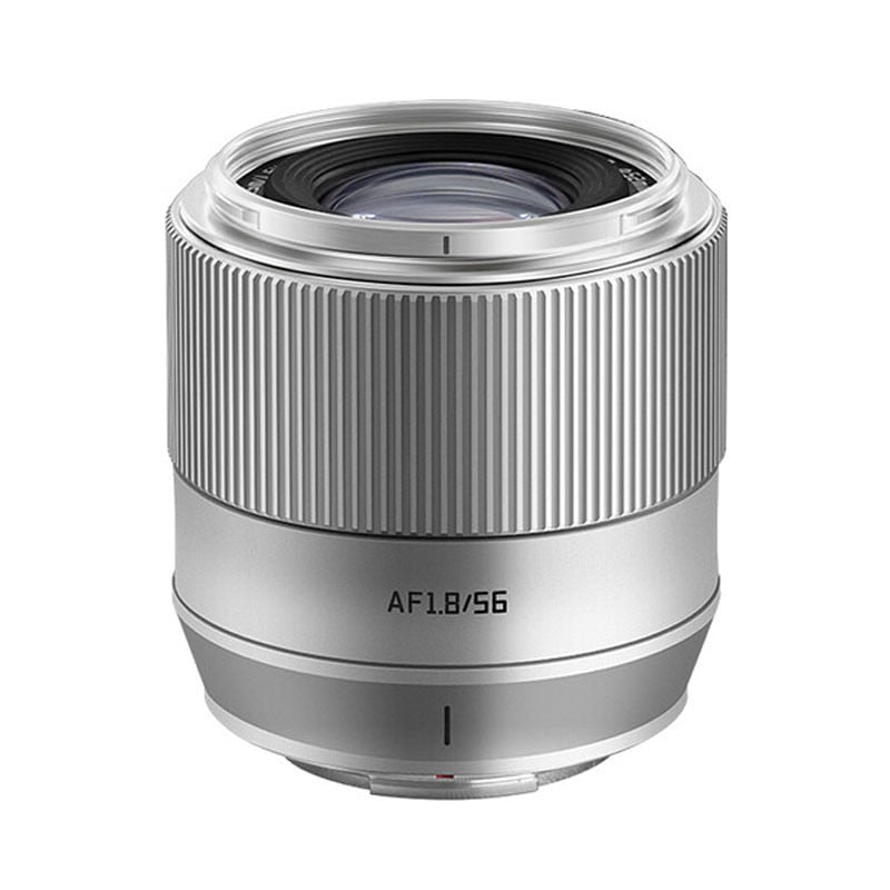 TTArtisan AF 56mm f/1.8 APS-C objektív (Sony E) ezüst-0
