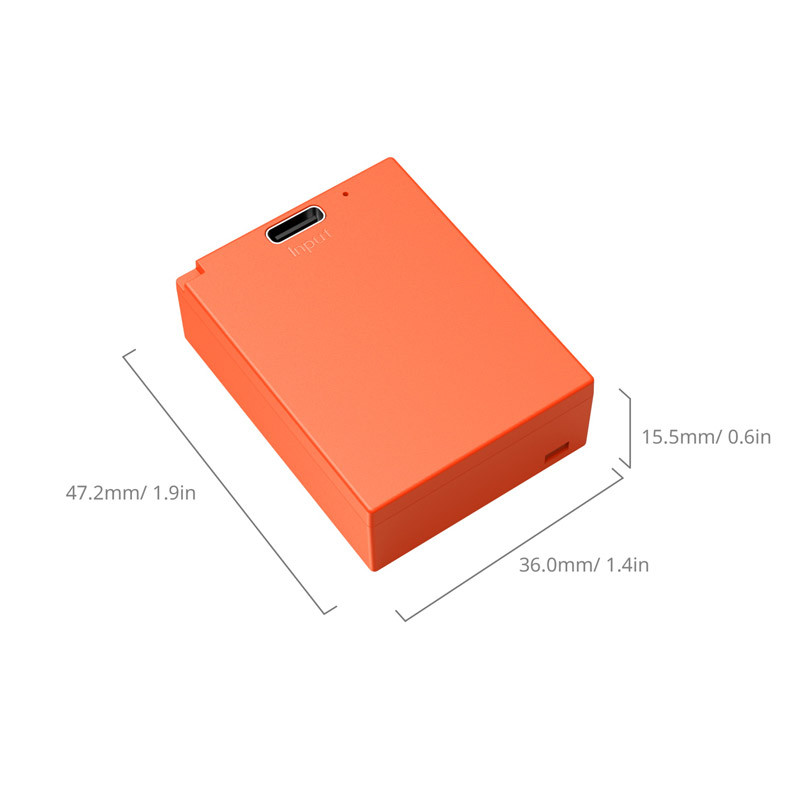 Smallrig 5088 USB-C Rechargeable Camera Battery NP-W126S Orange-4