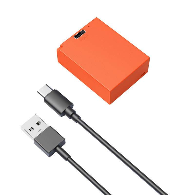 Smallrig 5088 USB-C Rechargeable Camera Battery NP-W126S Orange-5