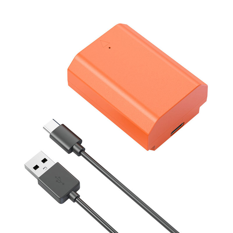 Smallrig 4969 NP-FZ100 USB-C Rechargeable Camera Battery Orange-1