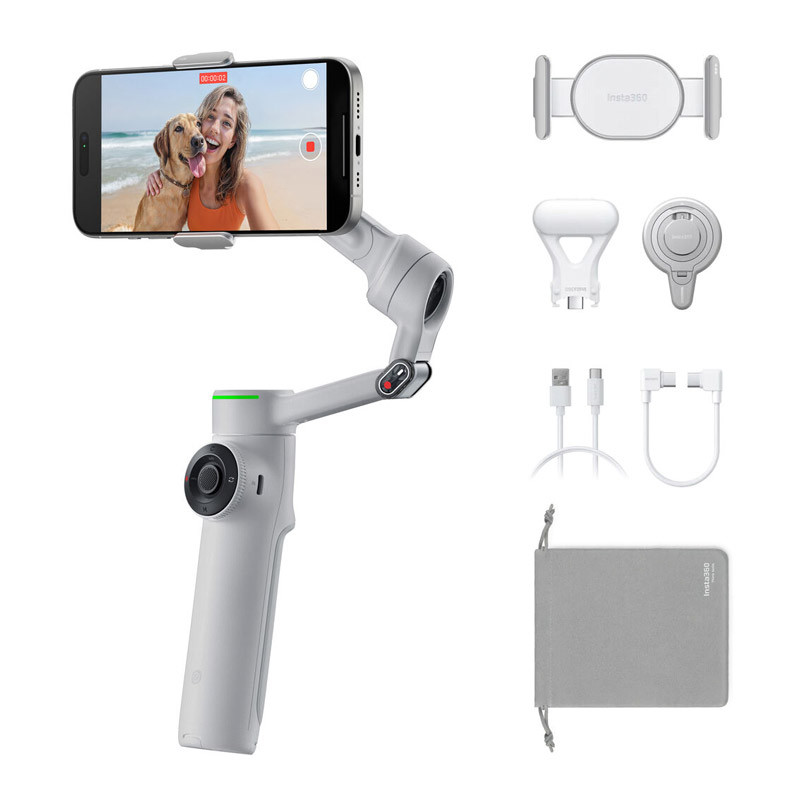 Insta 360 Flow 2 Pro Creator Kit (Stone Gray)-0
