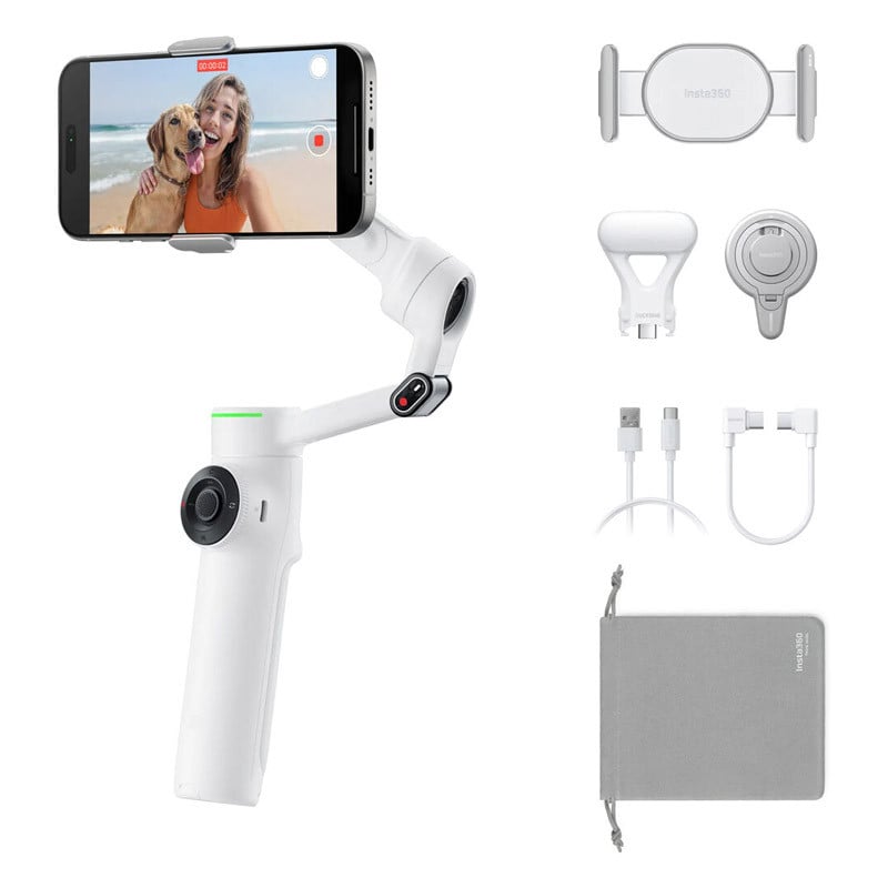 Insta 360 Flow 2 Pro Creator Kit (Summit White)-0