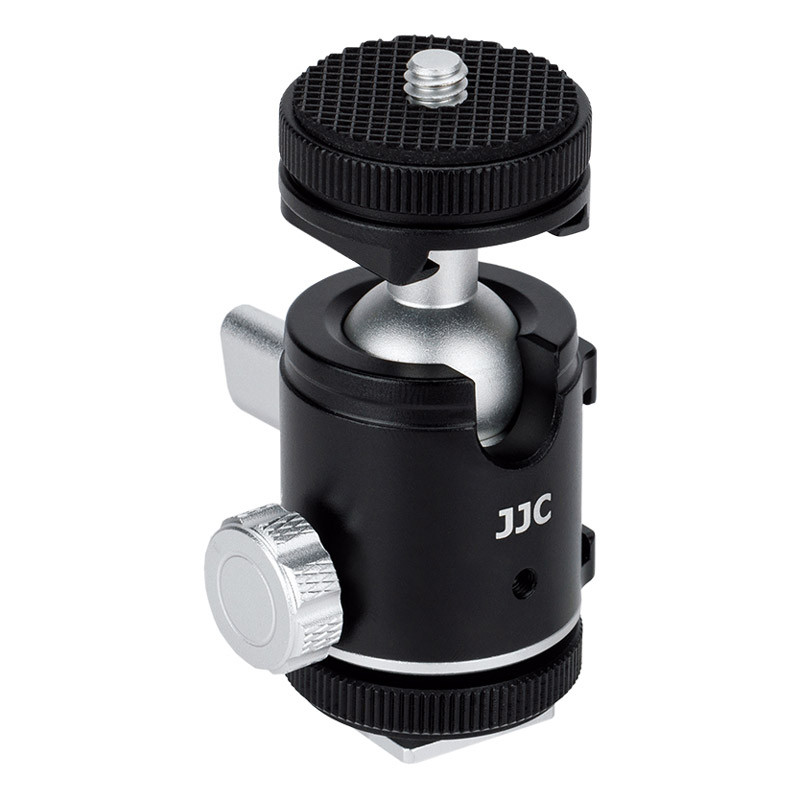 JJC BH-SM1 gömbfej beépített vakupapuccsal-1