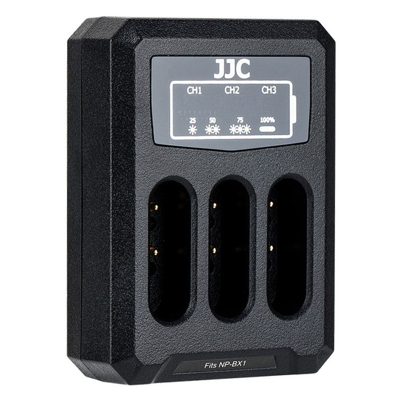 JJC DCH-NPBX1T USB Multi akkumulátor töltő-1