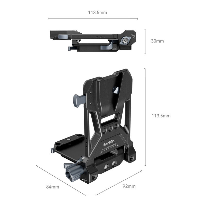 Smallrig 4505 V-Mount Battery Mount Plate-1