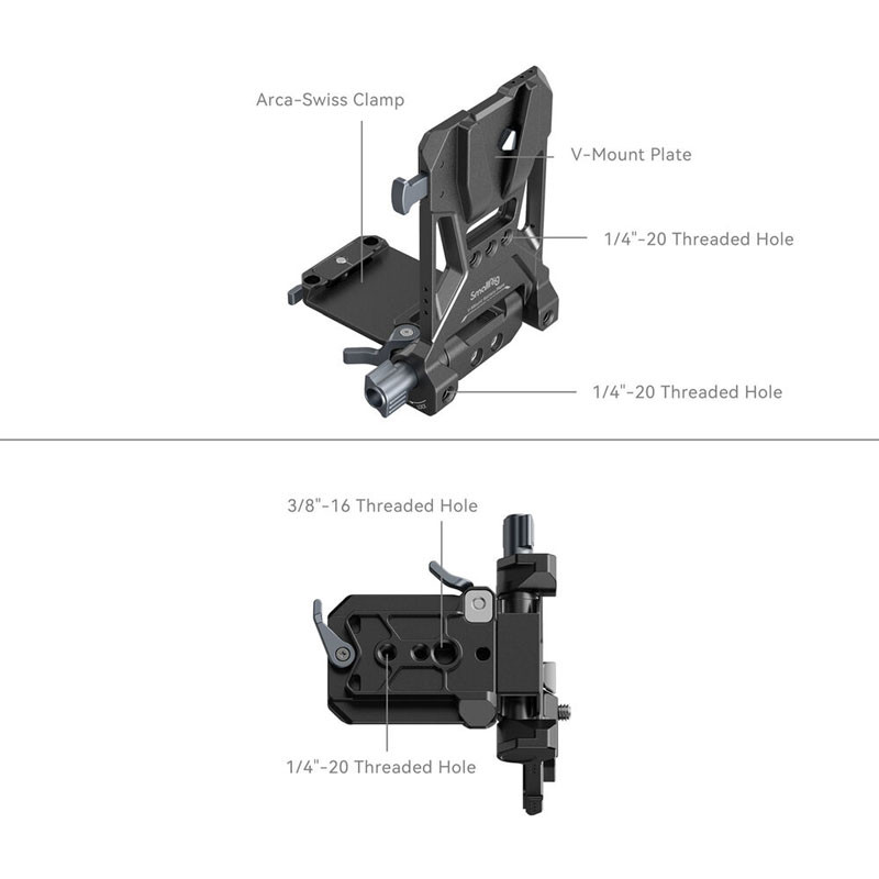 Smallrig 4505 V-Mount Battery Mount Plate-2