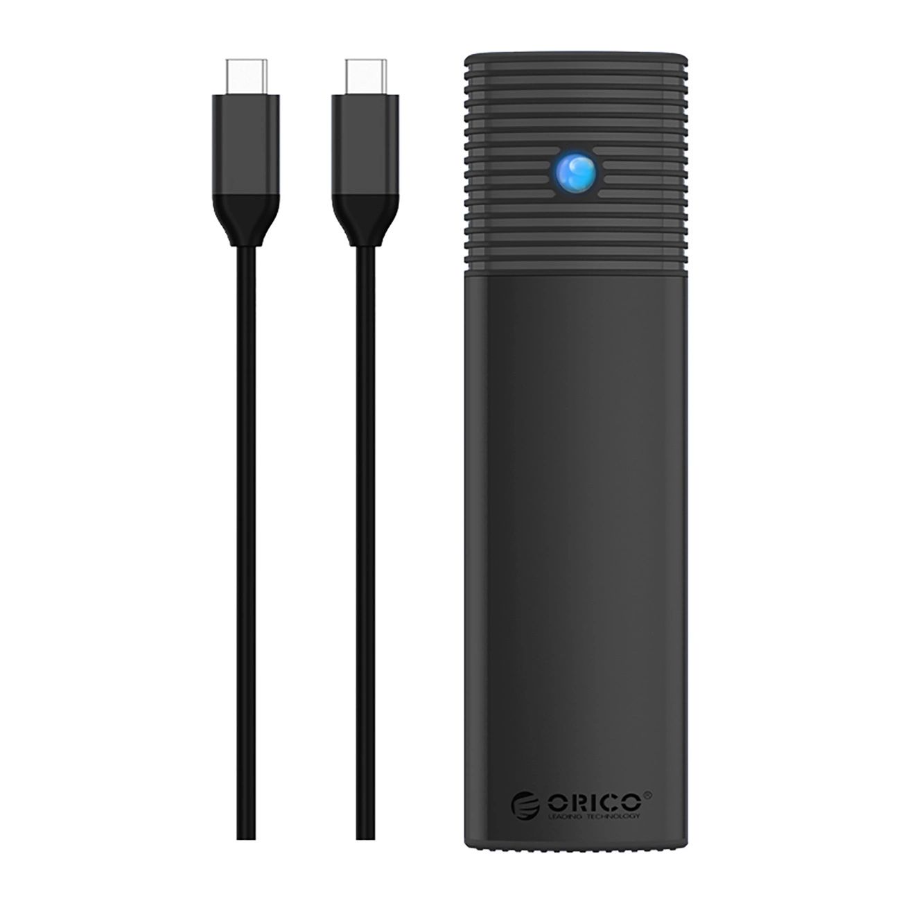 Orico PWM2 M.2 NGFF SATA USB-C 5Gb/s lemezház - Fekete-2
