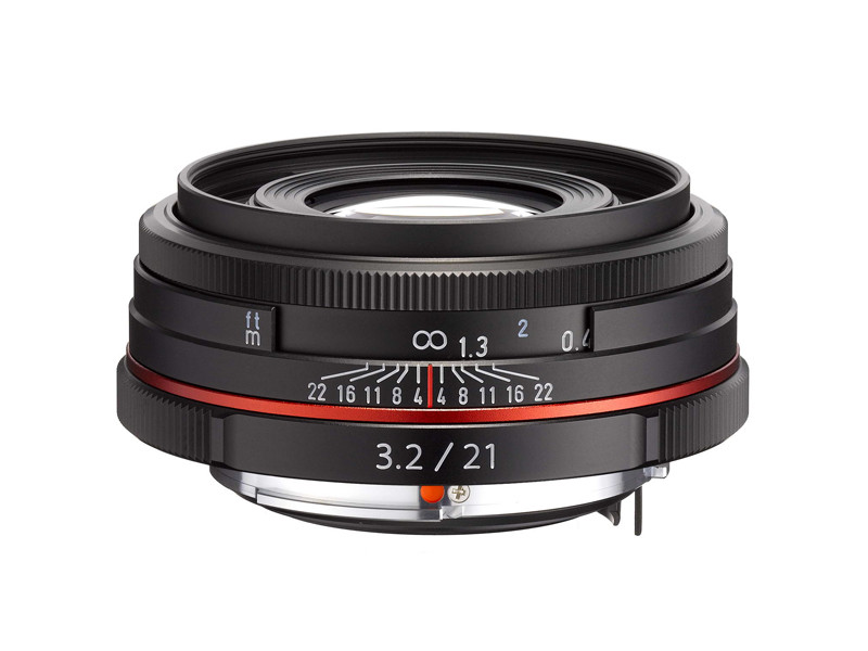 Pentax HD DA 21mm f/3.2 AL Limited fekete objektív-0