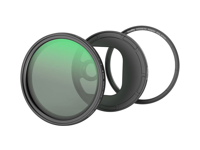 Smallrig 67mm VND ND2-ND32 (1-5 Stop) szűrő Kit, T-Mount szűrő adapterrel 4725-0