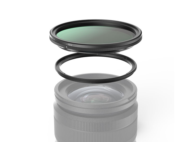 Smallrig 67mm VND ND2-ND32 (1-5 Stop) szűrő Kit, T-Mount szűrő adapterrel 4725-2