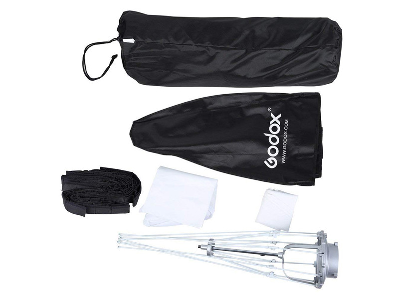 Godox 120cm Ernyő softbox méhsejtráccsal (Bowens)-3