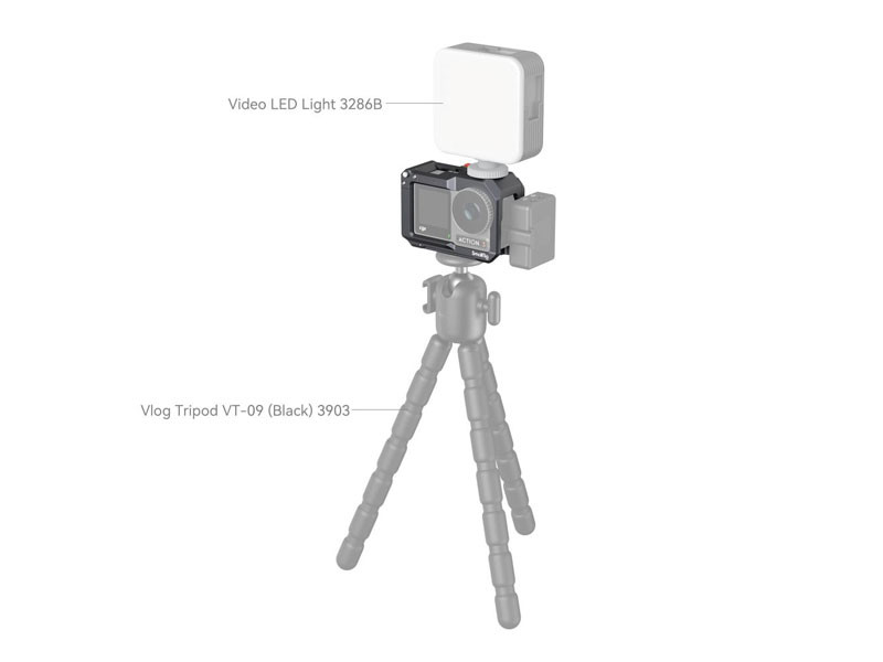 SmallRig Cage for DJI Osmo Action 3 4119-5