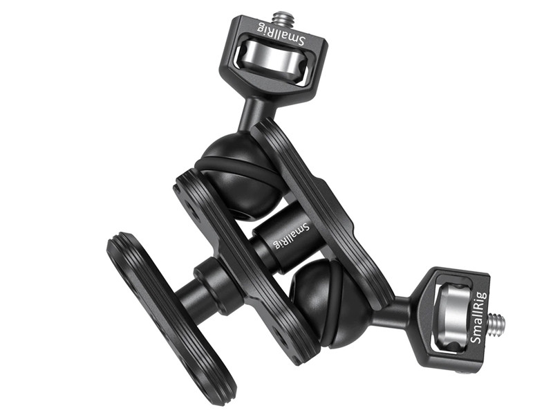 SmallRig 2070 Dupla gömbfejes hajlítható kar 1/4" csatlakozással-1
