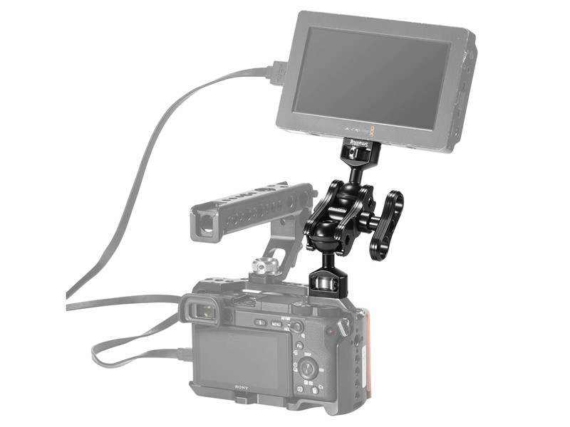 SmallRig 2070 Dupla gömbfejes hajlítható kar 1/4" csatlakozással-3