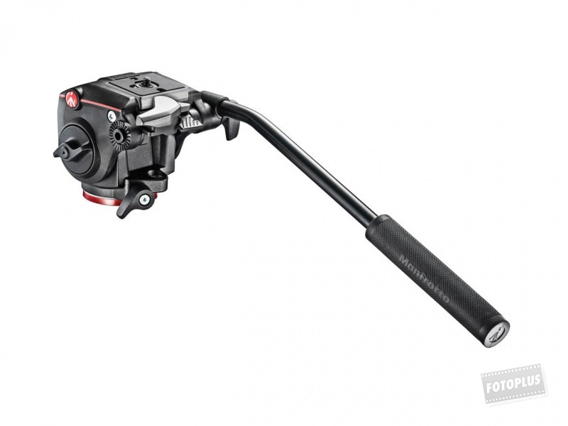 Manfrotto MK190X3-2W fekete alumínium állvány FLUID-os fejjel-1
