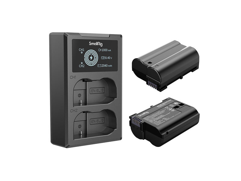 Smallrig EN-EL15 akku és akkutöltő szett 3820-1