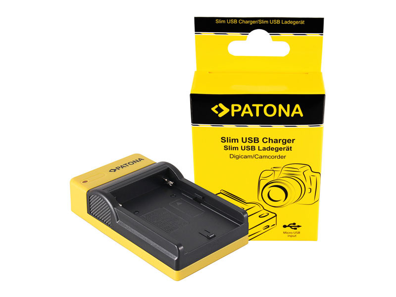 Patona Sony NP-F Slim Micro USB töltő (F550 F750 F970 FM50)-0