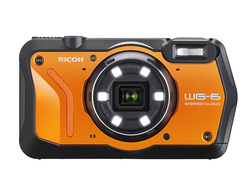 Ricoh WG-6 Narancssárga-0