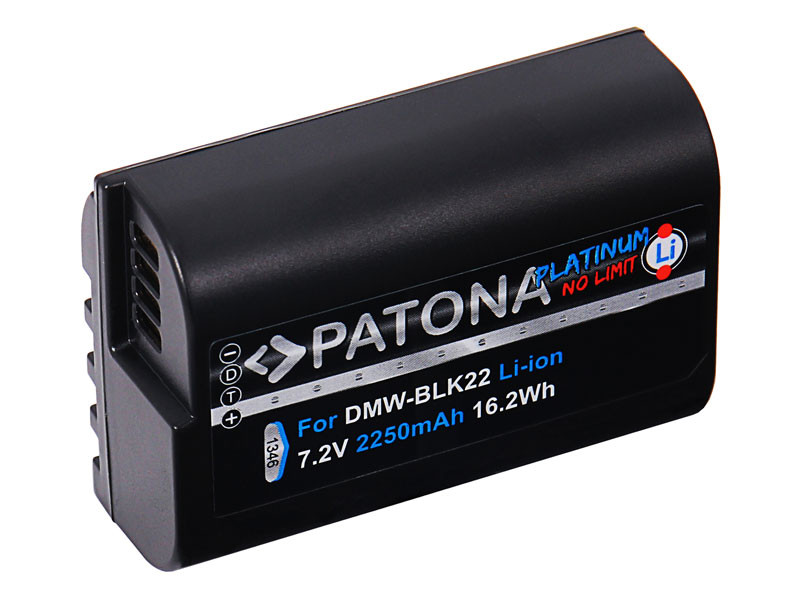 Patona Panasonic DMW-BLK22 Platinum akku-2