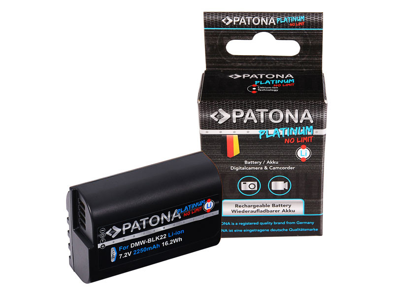 Patona Panasonic DMW-BLK22 Platinum akku-1