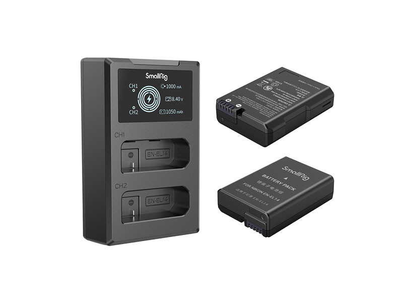 Smallrig EN-EL14 akku és akkutöltő szett 3819-9