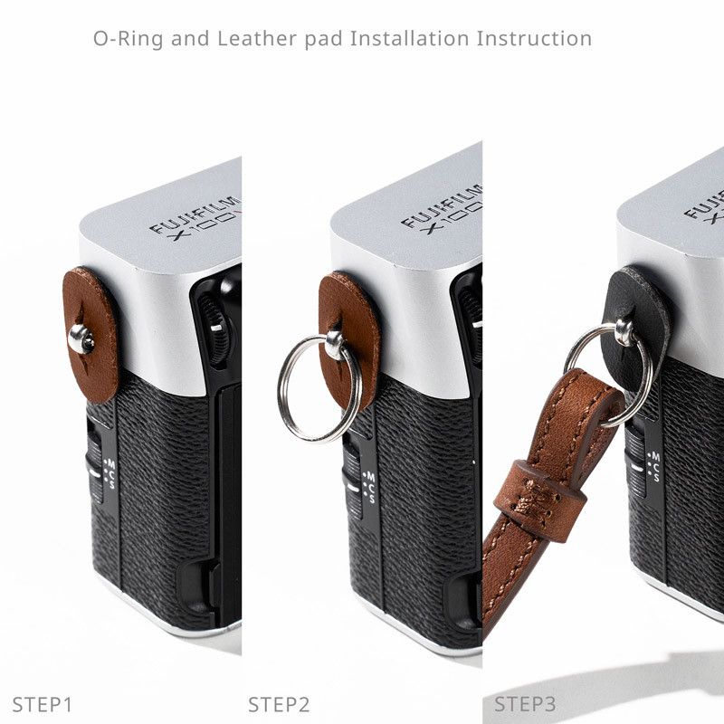 Smallrig 5209 Universal Leather Camera Shoulder Strap, Brown-2