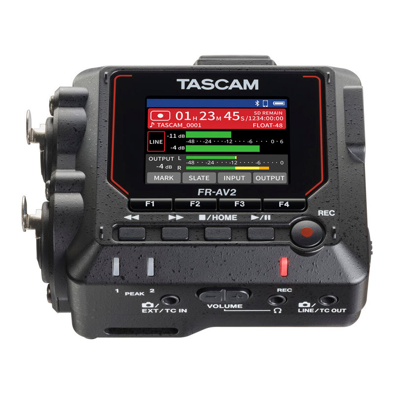 Tascam FR-AV2 Compact 32-Bit-Float Field Recorder-1