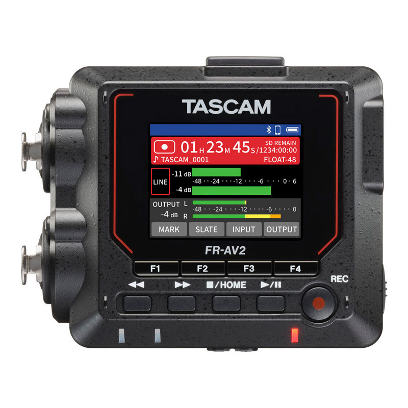 Tascam FR-AV2 Compact 32-Bit-Float Field Recorder-0