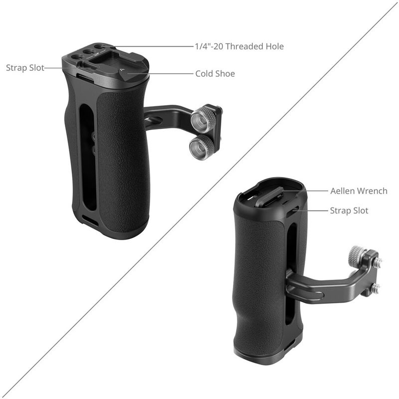 Smallrig 4756 Mini Side Handle With 1/4" -20 Screws-2