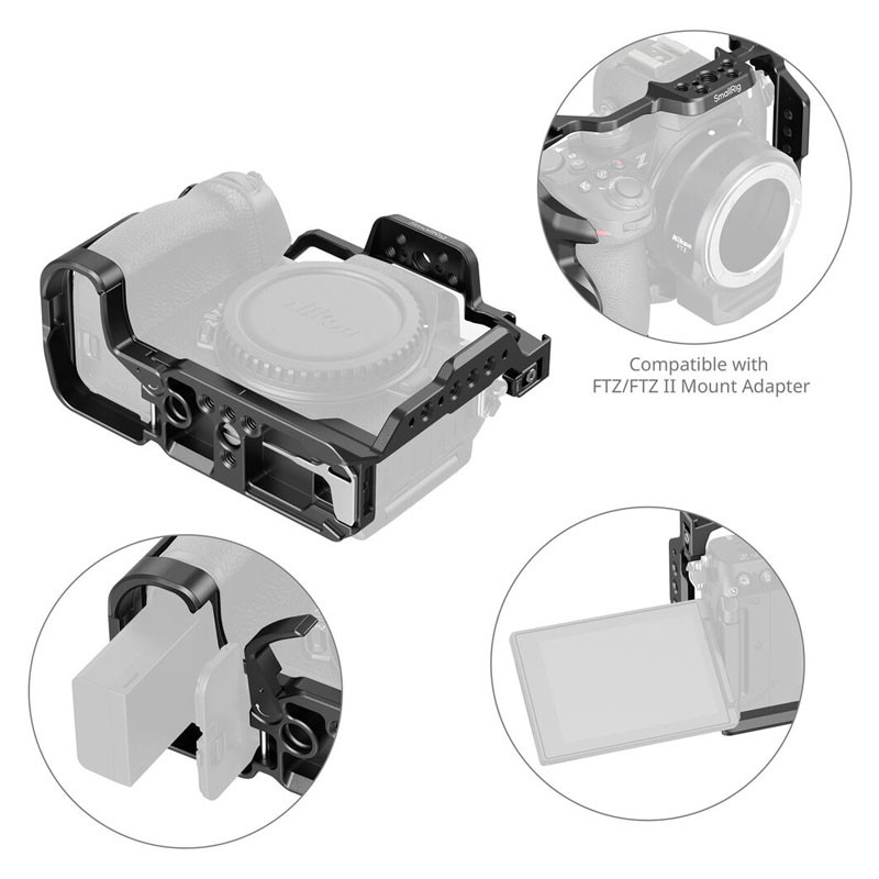 Smallrig 4980 Cage For Nikon Z50 II-3