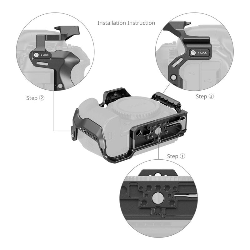 Smallrig 4978 Cage For Canon EOS R5 Mark II-1