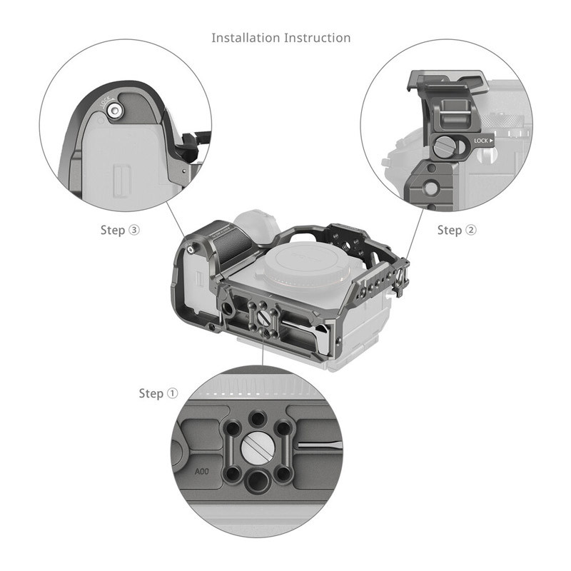 Smallrig 5187 Cage for Sony Alpha 1 II / Alpha 9 III-3