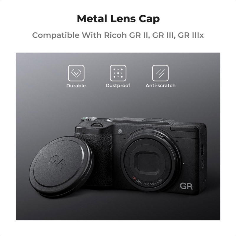 K&F Concept objektívsapka Ricoh GR-hez-1