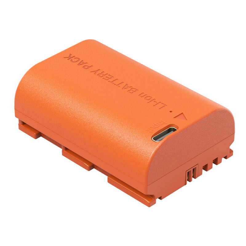Smallrig 4968 LP-E6NH USB-C Rechargeable Camera Battery Orange-0