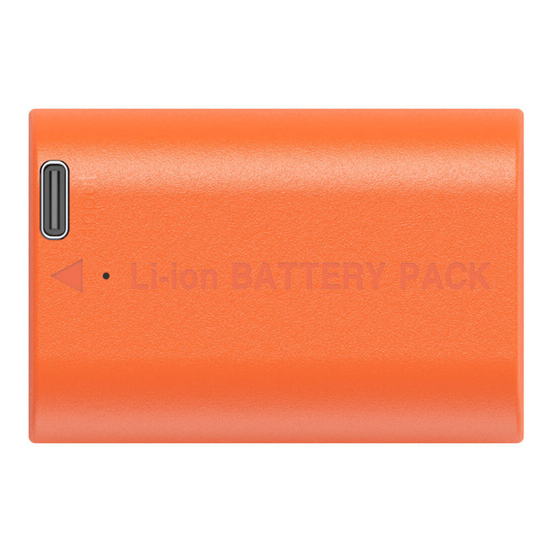 Smallrig 4968 LP-E6NH USB-C Rechargeable Camera Battery Orange-1