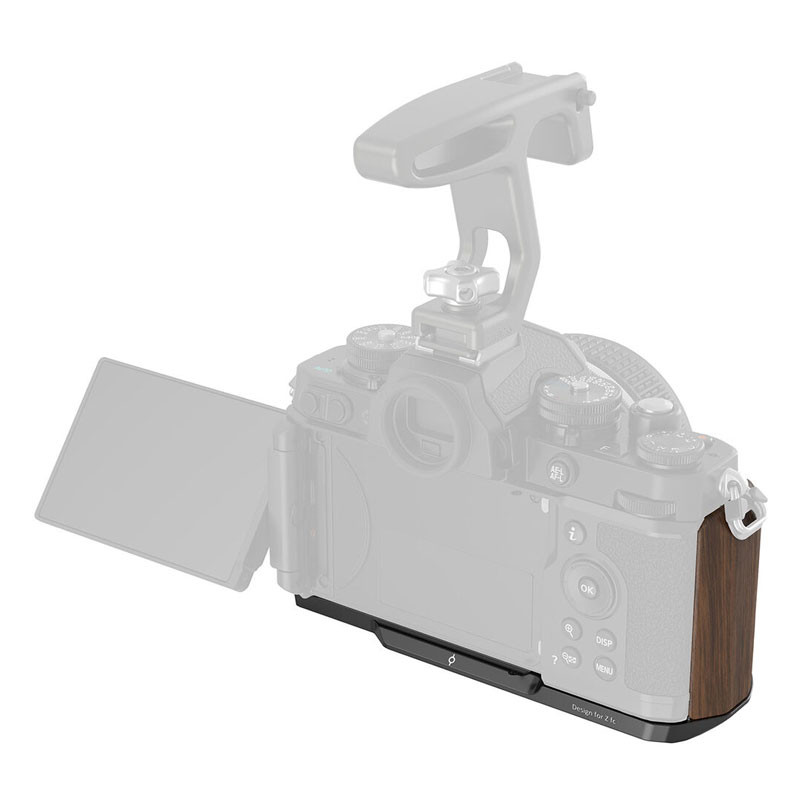 Smallrig 4802 Wooden L-Shape Grip for Nikon Z FC (black)-2