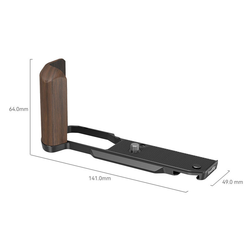 Smallrig 4802 Wooden L-Shape Grip for Nikon Z FC (black)-3