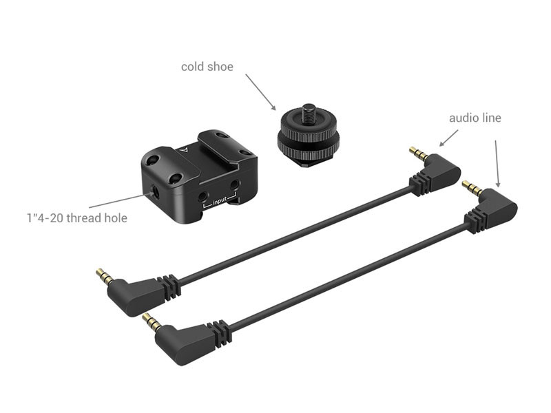 Smallrig 2996 2in1 Bracket for Wireless Microphone-2