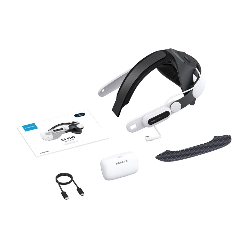 Akkumulátoros fejheveder BOBOVR E3 PRO Meta Quest 3/3s-hez-9